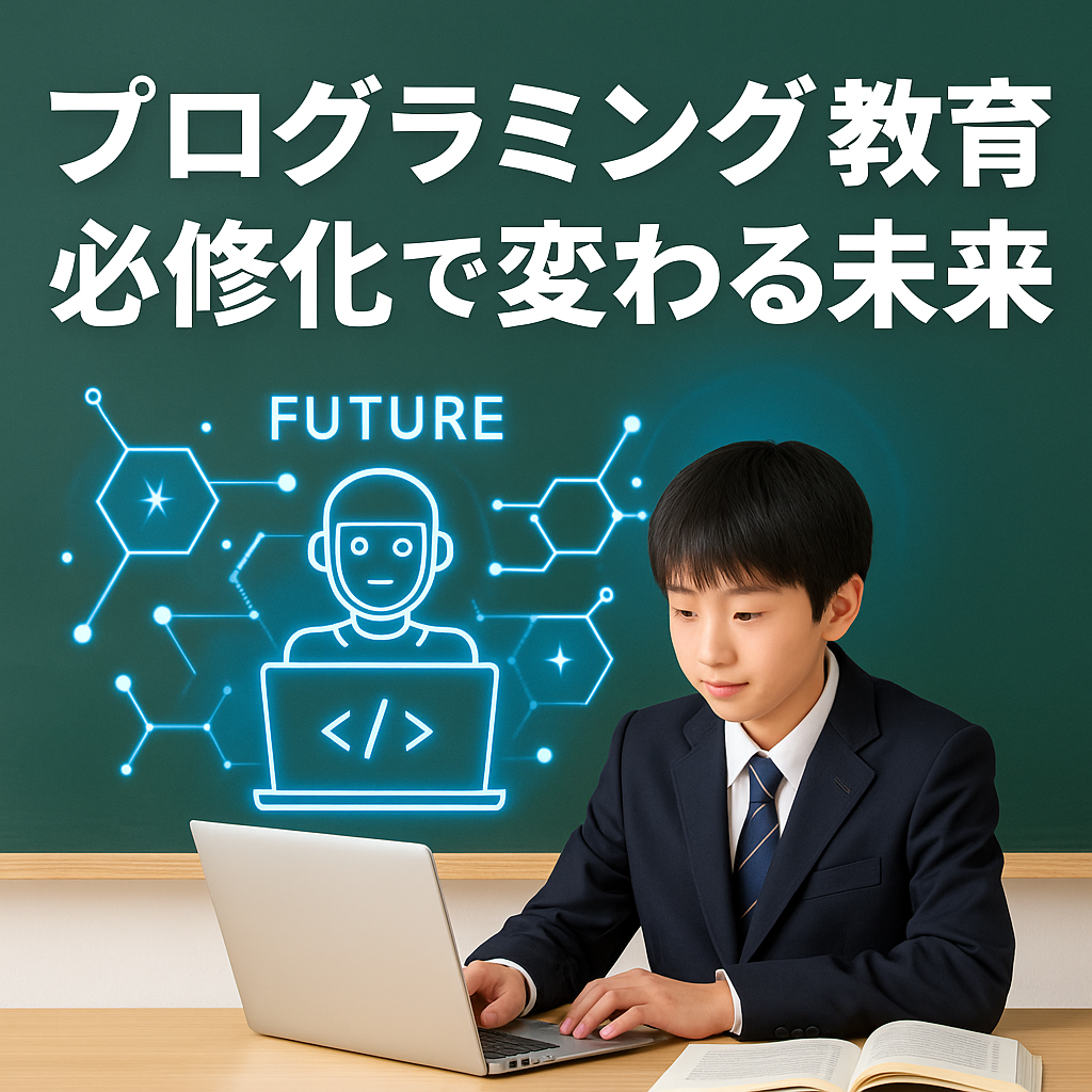 プログラミング教育必修化で変わる未来