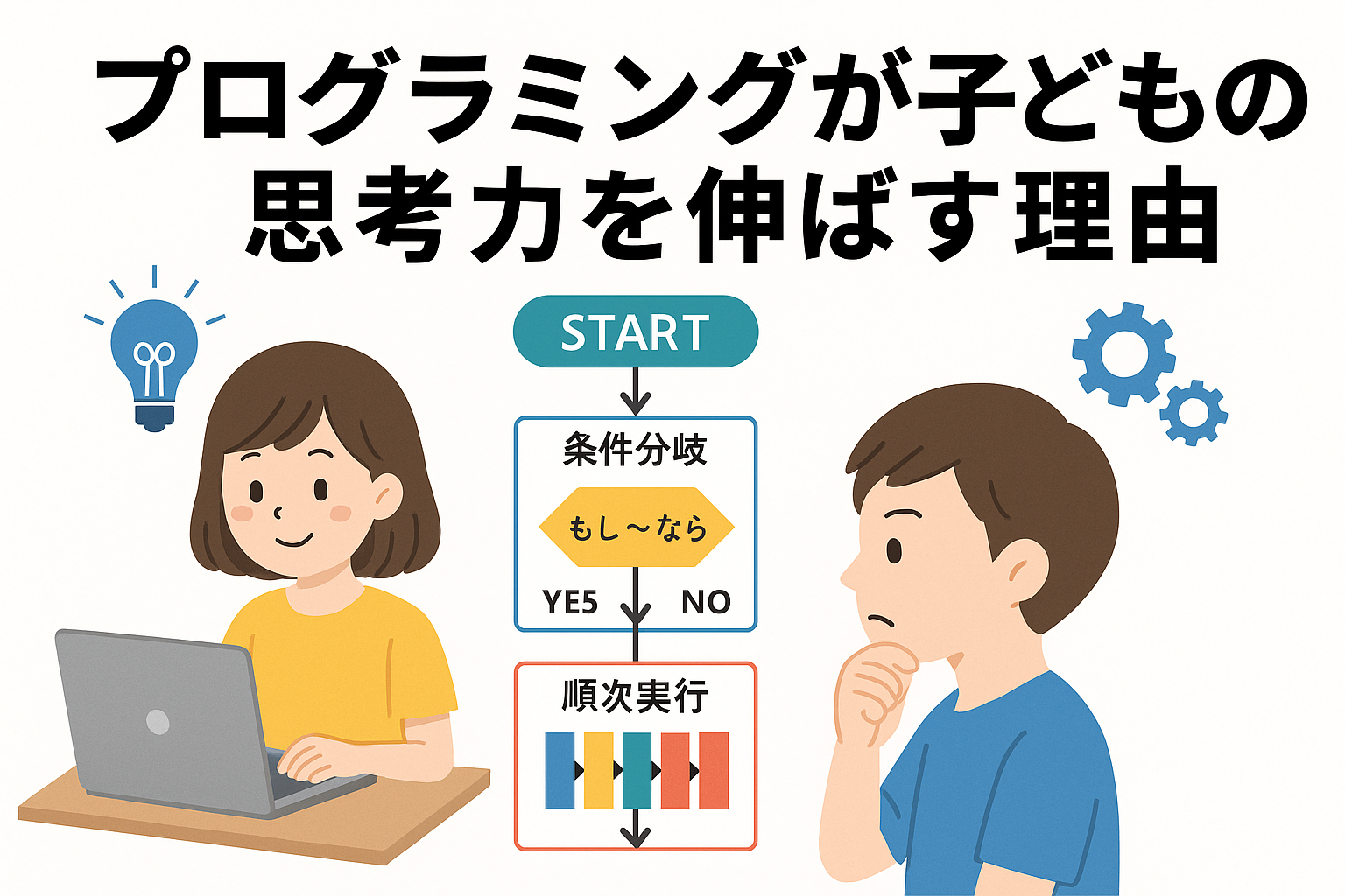 プログラミングが子どもの思考力を伸ばす理由