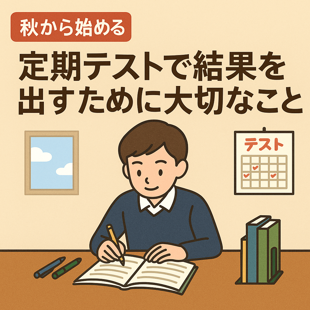 定期テストで結果を出すために大切なこと