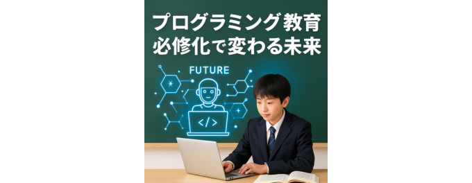 プログラミング教育必修化で変わる未来