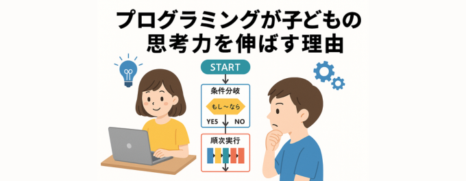 プログラミングが子どもの思考力を伸ばす理由