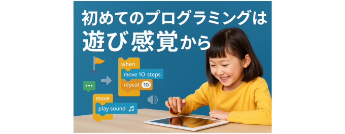 初めてのプログラミングは『遊び感覚』から!